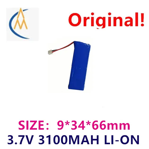 buy more will cheap Full capacity new polymer lithium battery PN903466-3100mAh bulb light with protection board three wire plug