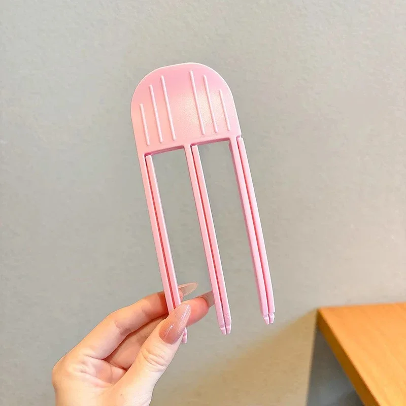 مشبك شعر رقيق طبيعي جديد للنساء أداة تصفيف الشعر بدون حرارة