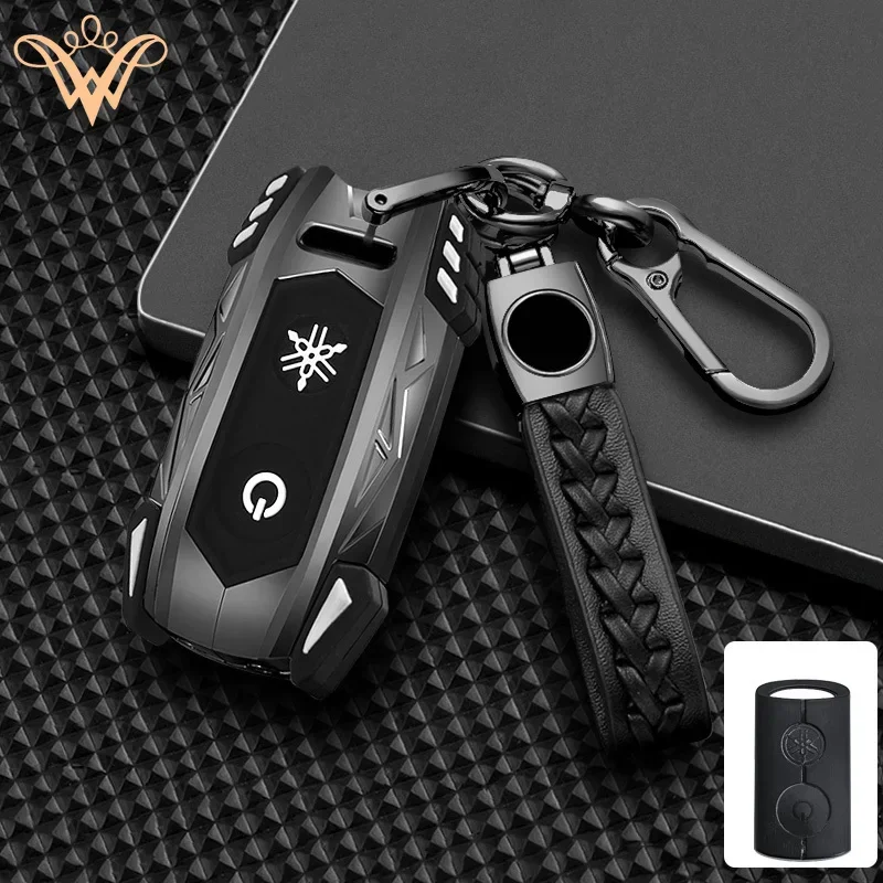 Zinc Alloy Motorcycle Key Case Cover For YAMAHA XMAX 300 125 X MAX 250 400 2017 - 2020 XMAX250 XMAX300 XMAX125 Shell Accessories