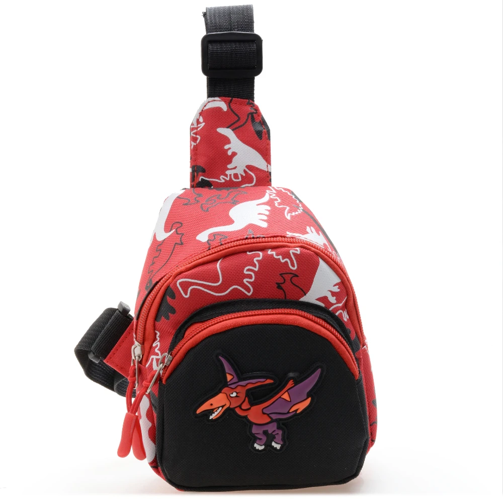 

Маленькая сумка через плечо с динозавром, новая детская сумка, модная сумка с героями мультфильмов для мальчиков и девочек, детский кошелек для монет, детская нагрудная сумка