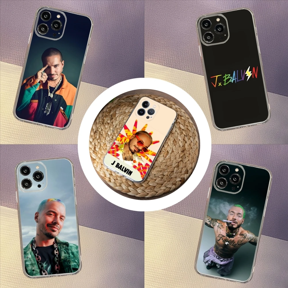 J B-Balvin Better-S Days Phone Case for iphone 15 14 13 12 Pro Mini 11 Max Xr X Xs 8 Plus Transparent