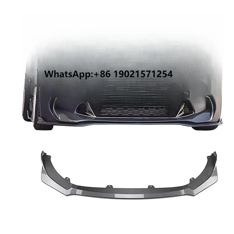 

Car Bumper Front Splitter Lip for Kia Stinger 2018-2022 Car Bodykit Plastic Material Spoiler Exterior Accessory Parts