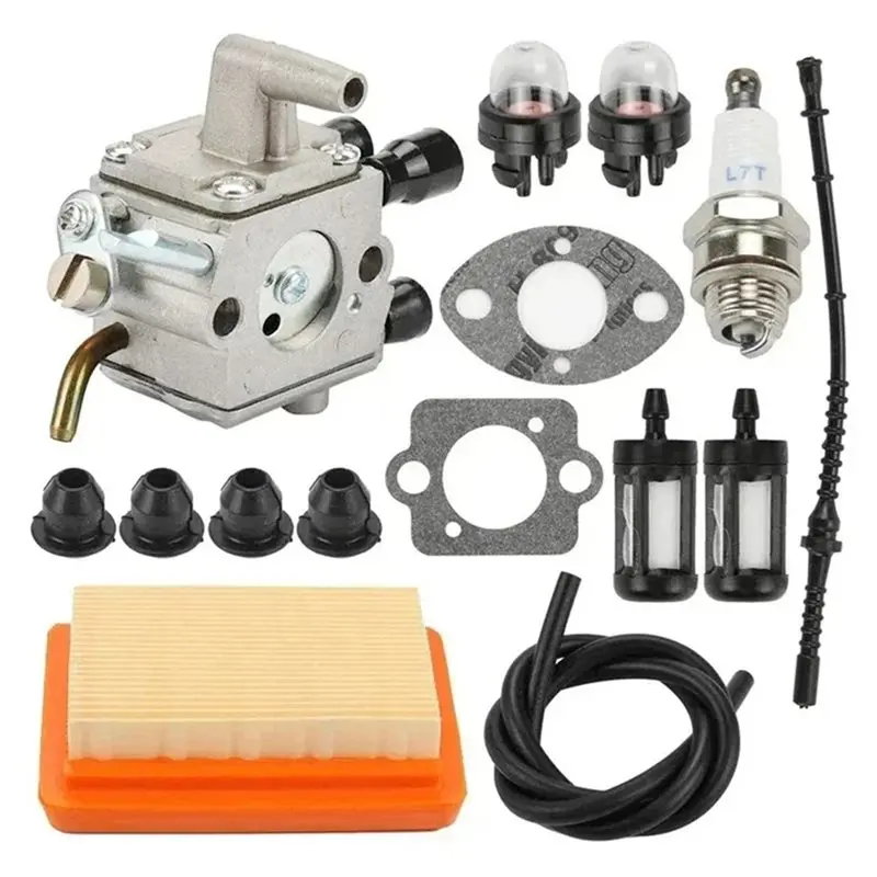 ABLK Carburetor For FS120 FS200 FS200R FS250 FS300 FS350 C1Q-S83 Trimmer Weedeater Brush Cutter 4134 120 0653 120 0603