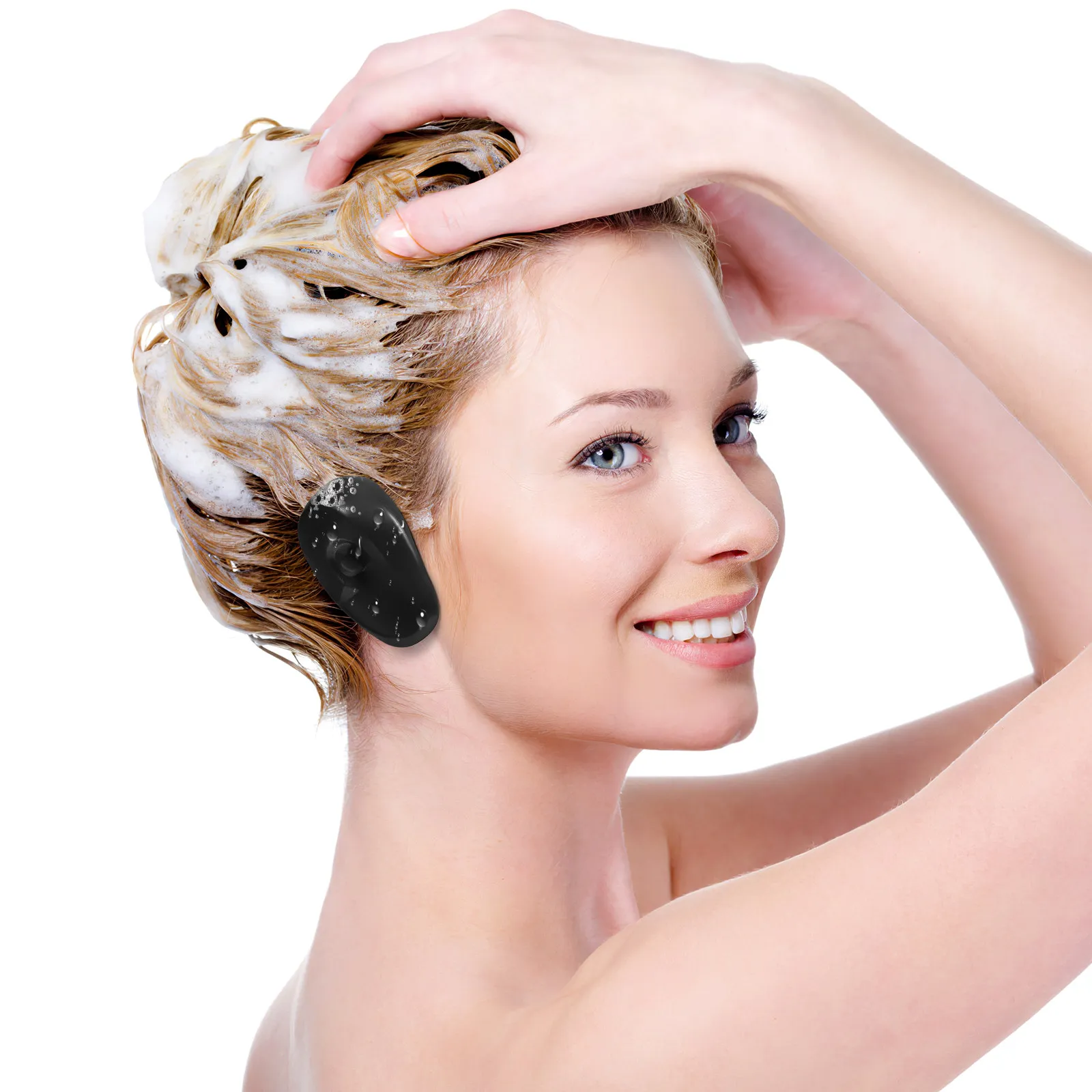 6Pcs Hair Dye Earmuffs High Quality Plastic Ear Covers for Professional Salon Personal Hair Coloring Dyeing Supplies