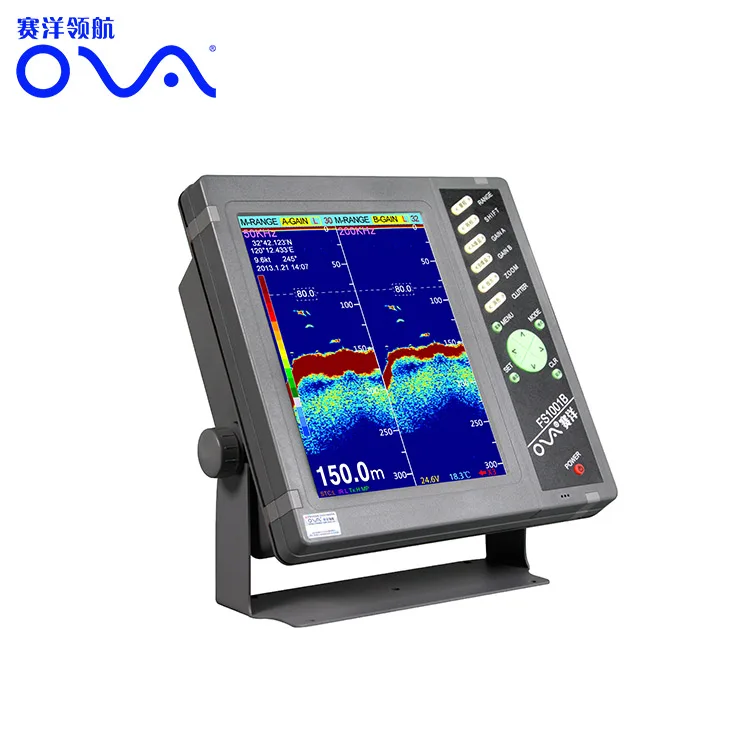 OVA Marine Electronics Transducer 1500w Fishfinder China Sonar fish finders for sale