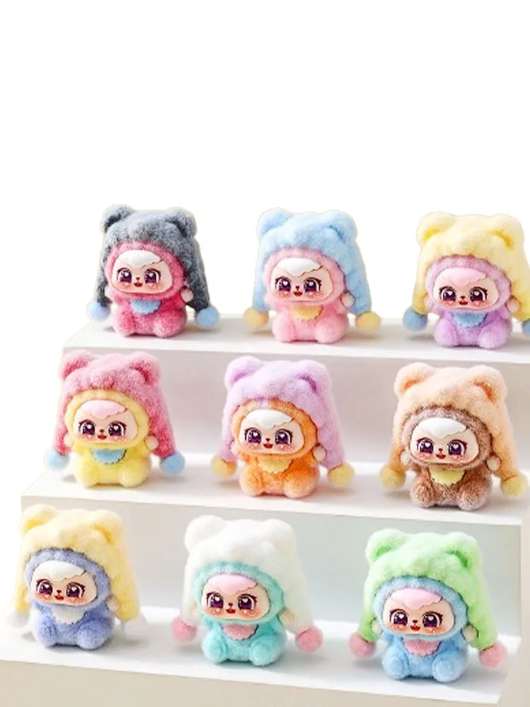 9 قطعة-جديد صغير كارتون الطفل سلسلة ثلاث سنوات لطيف الكرة لعبة مكتب عنصر الزخرفية للاستخدام المكتبي #1