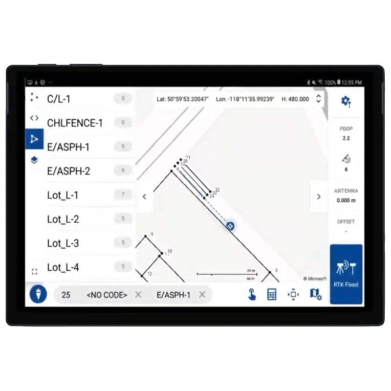 Mikrosurvey FieldGenius dla Androida