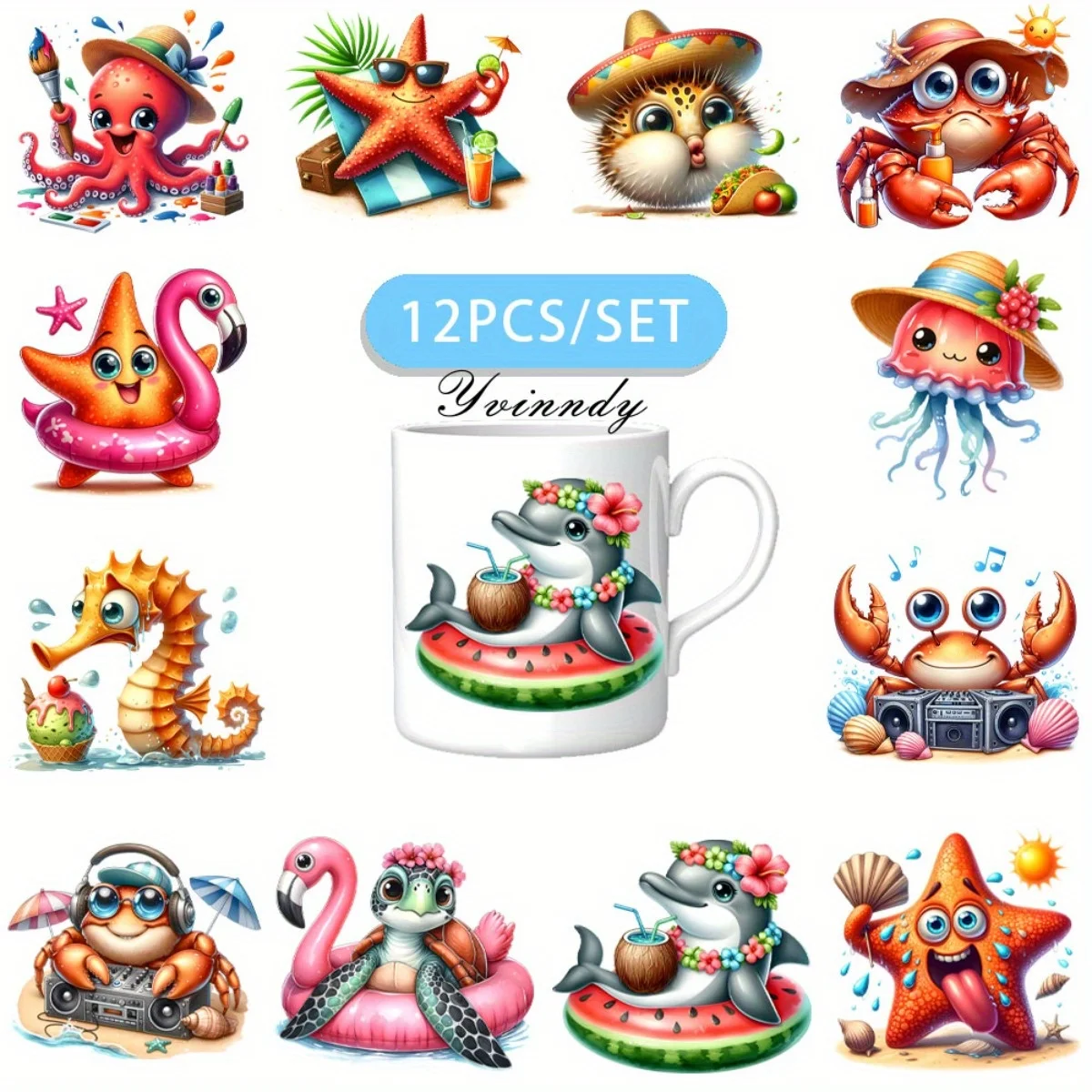 12PCS/SET Colorful …