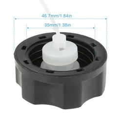 1PC Brushcutter Fuel Tank Cap for Lawn Mower Grass Trimmer Chainsaw for 43CC 52CC CG430 CG520 BC430 BC520 TL43 TL52 Engine Motor