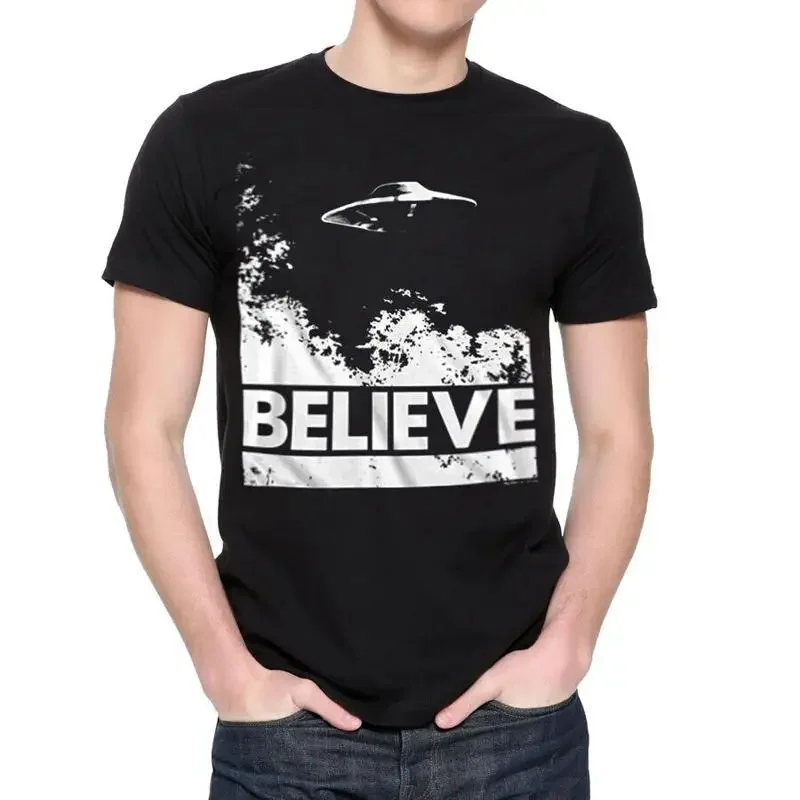 X Files UFO Believe T Shirt