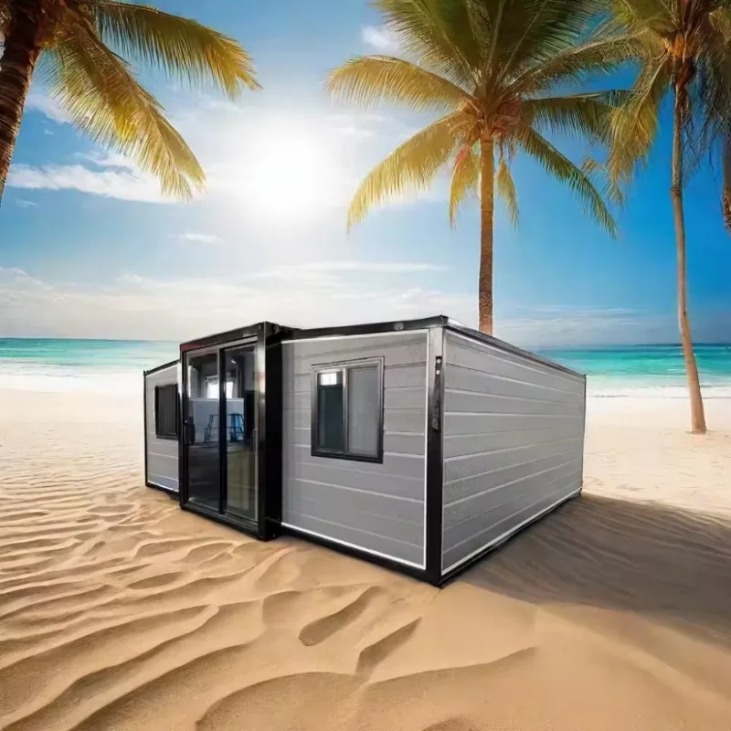 Advanced 20FT Australia 2 Bedroom Luxury Predfabricated Container Homes 40ft Expandable Container House with Full Bathroom