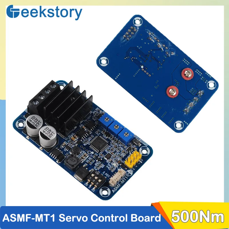 

ASMF-MT1 Servo Controller Board 500Nm Magnetic Encoded Single Channel High Torque Servos Controller 12V to 24V Current Limit 10A