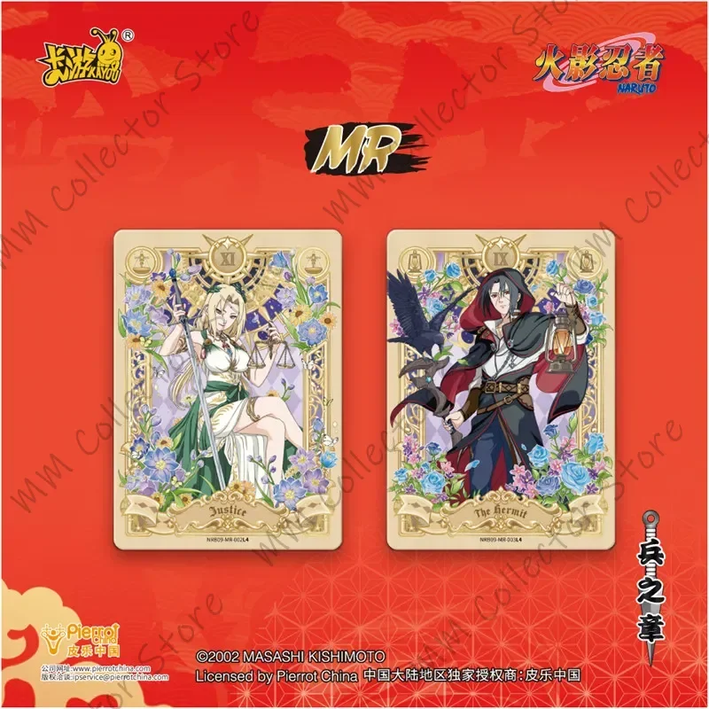 Kayou Naruto Official Collection Cards Tier 9 Volume 2 Pack Anime Peripheral MR Rare Collectible Trading Card For Adult Hobby