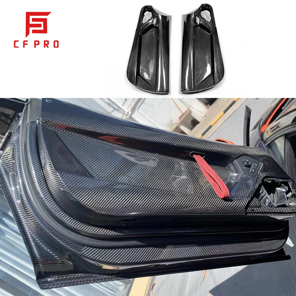 SVJ Style Carbon Fiber For Lamborghini Lp700 720 Car Door Panel Of Interior Accessories Interiors Decorative Door Panel