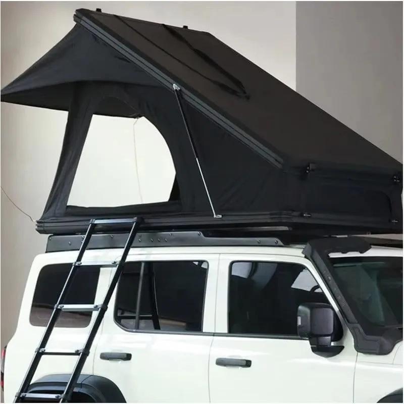 

4 Person Aluminum Clamshell Hard Shell Roof Top Tent Car Hardshell Rooftop Tent RTT for 4x4 Offroad Camping