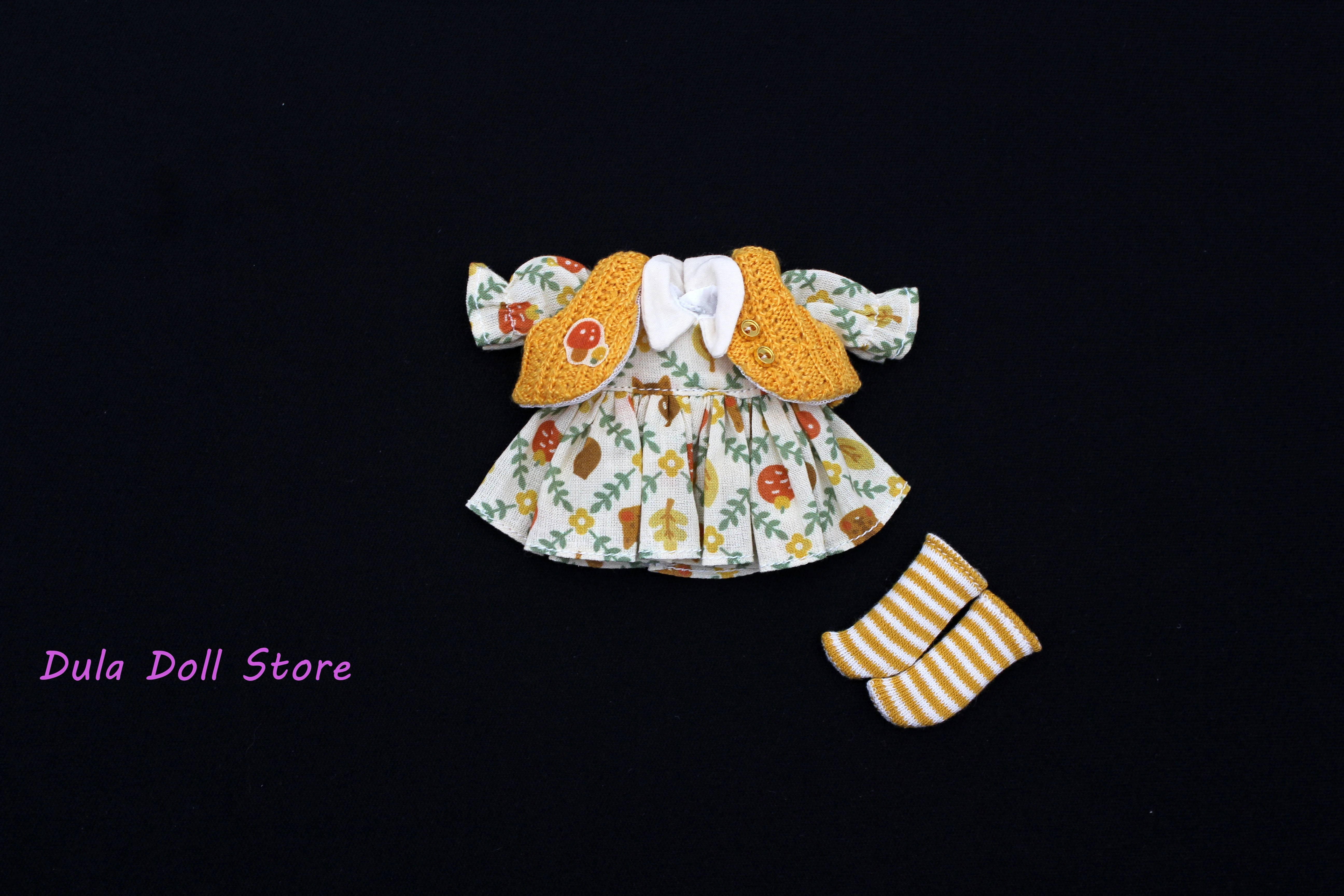 

Одежда для кукол 2026 Dula: платье, модный жилет, юбка для Blythe, Qbaby, ob24, ob22, ob11, Azone, Licca, ICY, JerryB, 1/6, аксессуары для кукол