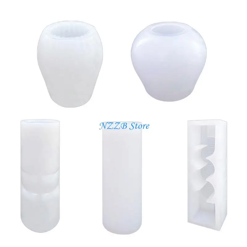 

T21F 6 Styles Mould Handmade Candles Aroma Wax Soap Molds for Decoration