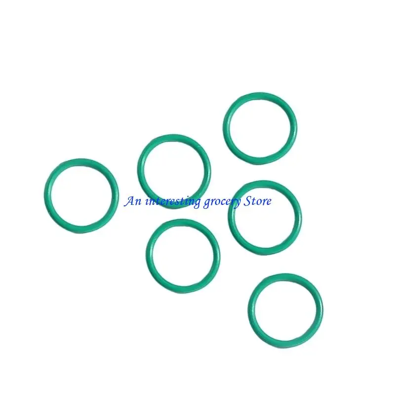 652D Set of 6 Precisions O Rings Leakproof Washer Sealing Washers Suitable for Stove Nozzles with Excellent Airtightness