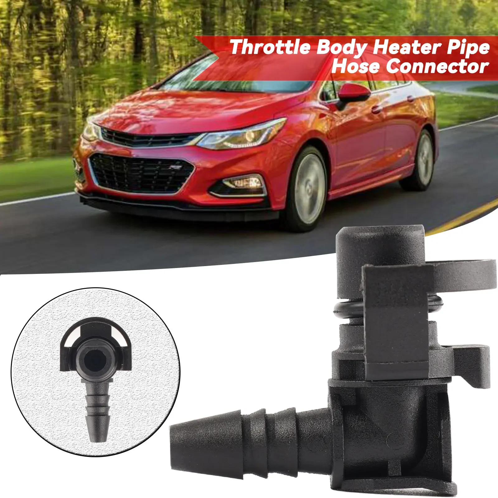 1PC Throttle Valve Thermostat Heater Hose Connector for Chevy Cruze Epica Sonic Opel Astra 55574685 55569809 55354565