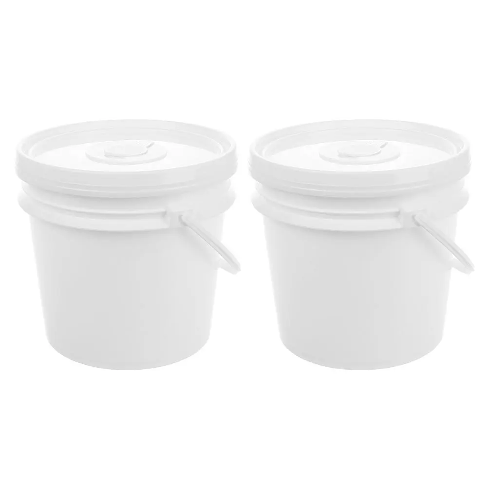 

2Pcs Plastic Wipe Bucket Baby Wipe Container Large Capacity Airtight Seal Car Organizer Portable Wet Tissue Holder for Baby