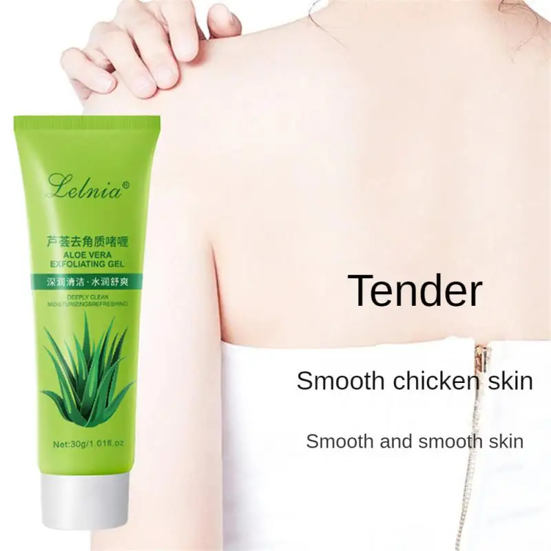 Aloe Exfoliating Gel Facial Cleansing Moisturizing Body Mud Scrub Deep Moisturizing Refreshing Care Control Oil Beauty Skin Care