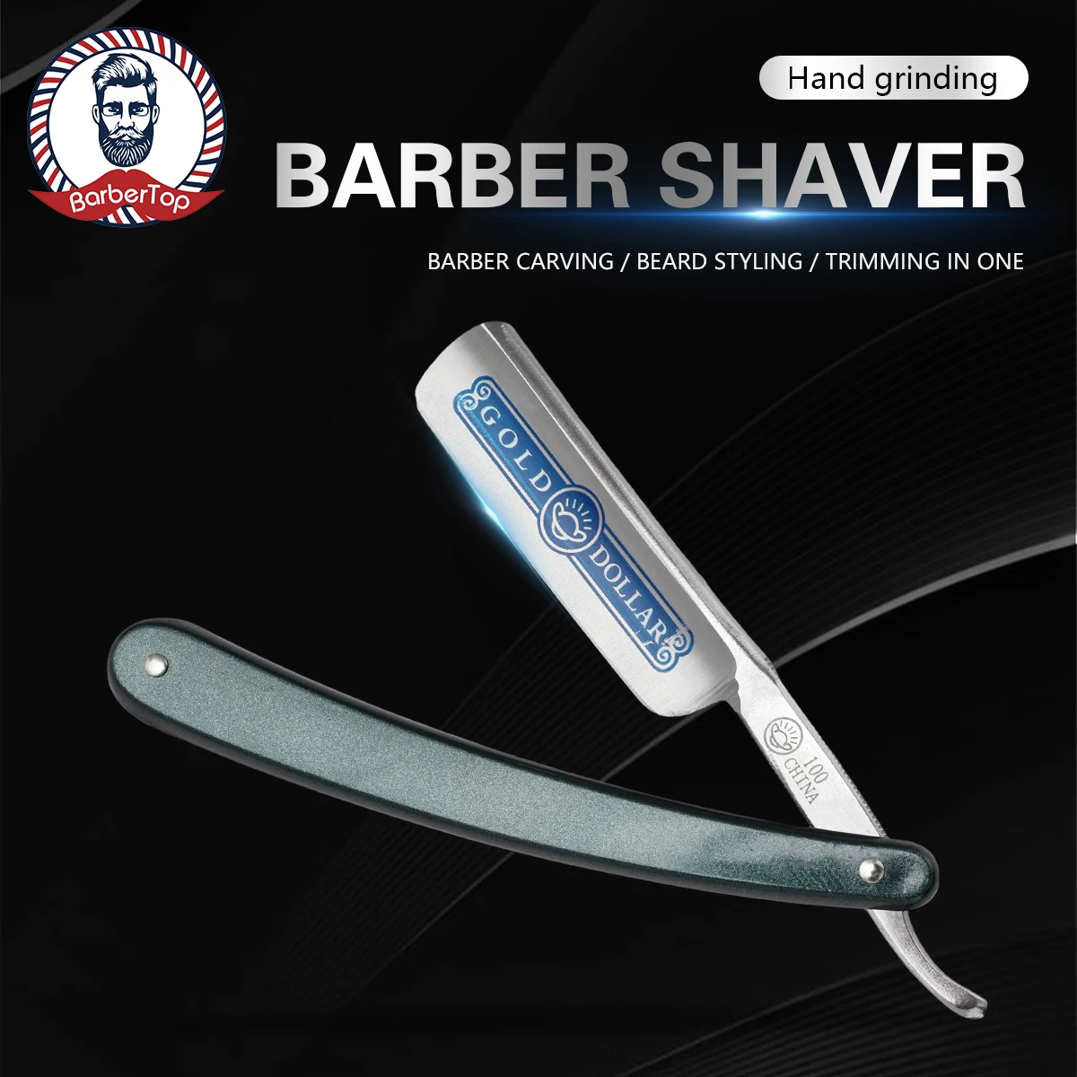 

Barber Stainless Steel Shaving Straight Razor Classic Manual Sharp Razors Folding Knife Men Shaving Shaver