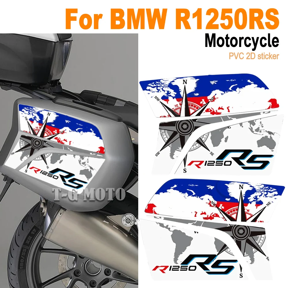 

Protective PVC Sticker Kit For BMW R1250RS Motorcycle Scratch Decals for Top Case Side Panniers Trunk Luggage Suitcase R 1250RS