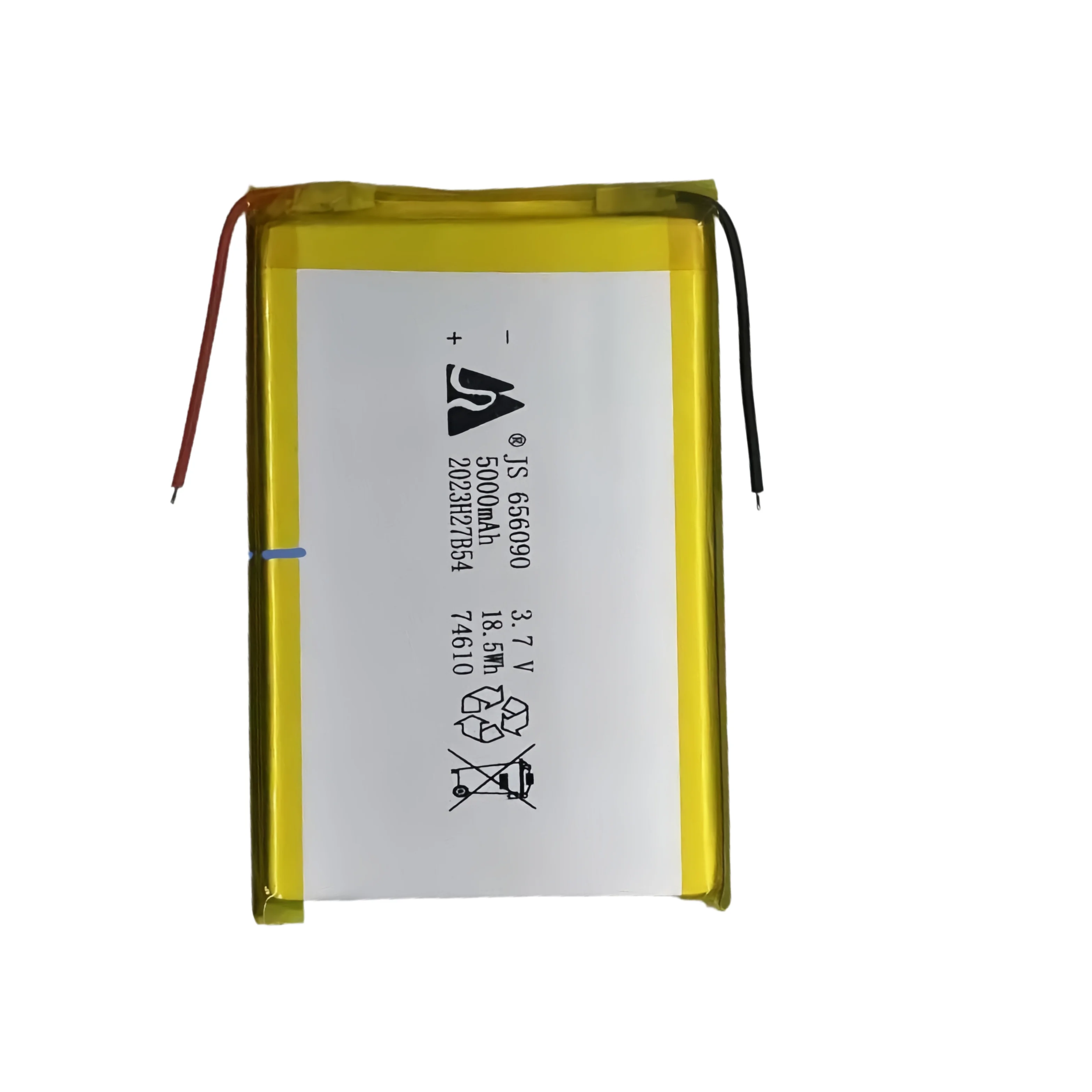 656090 5000mAh 3.7v Polymer Lithium Battery for Tablets Bluetooth Speakers Power Banks Portable Chargers Dash Cams