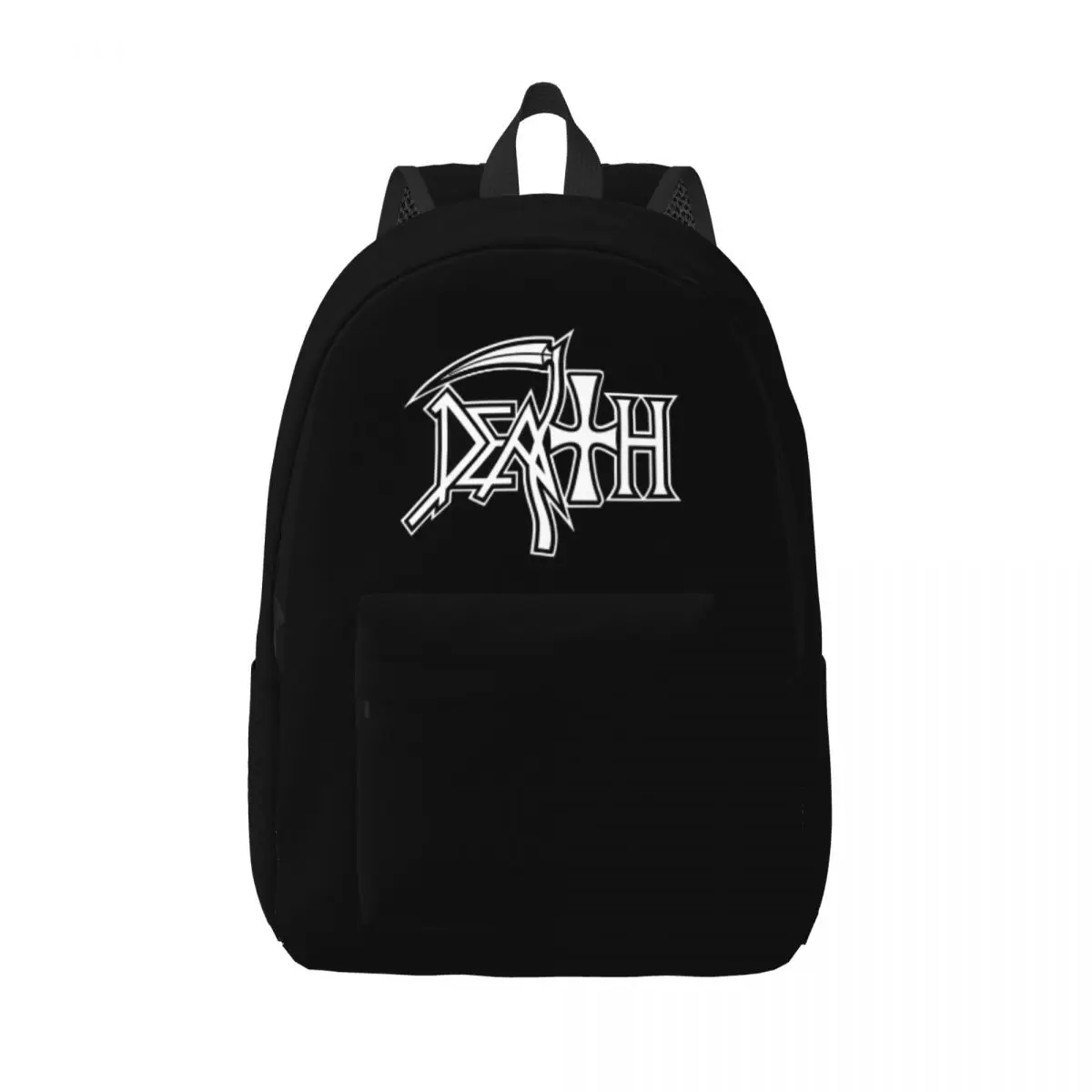 Mochila De La Banda de la muerte para adolescentes, morral duradero de Metal pesado para trabajo de estudiantes, bolsos de lona universitarios para hombres y mujeres