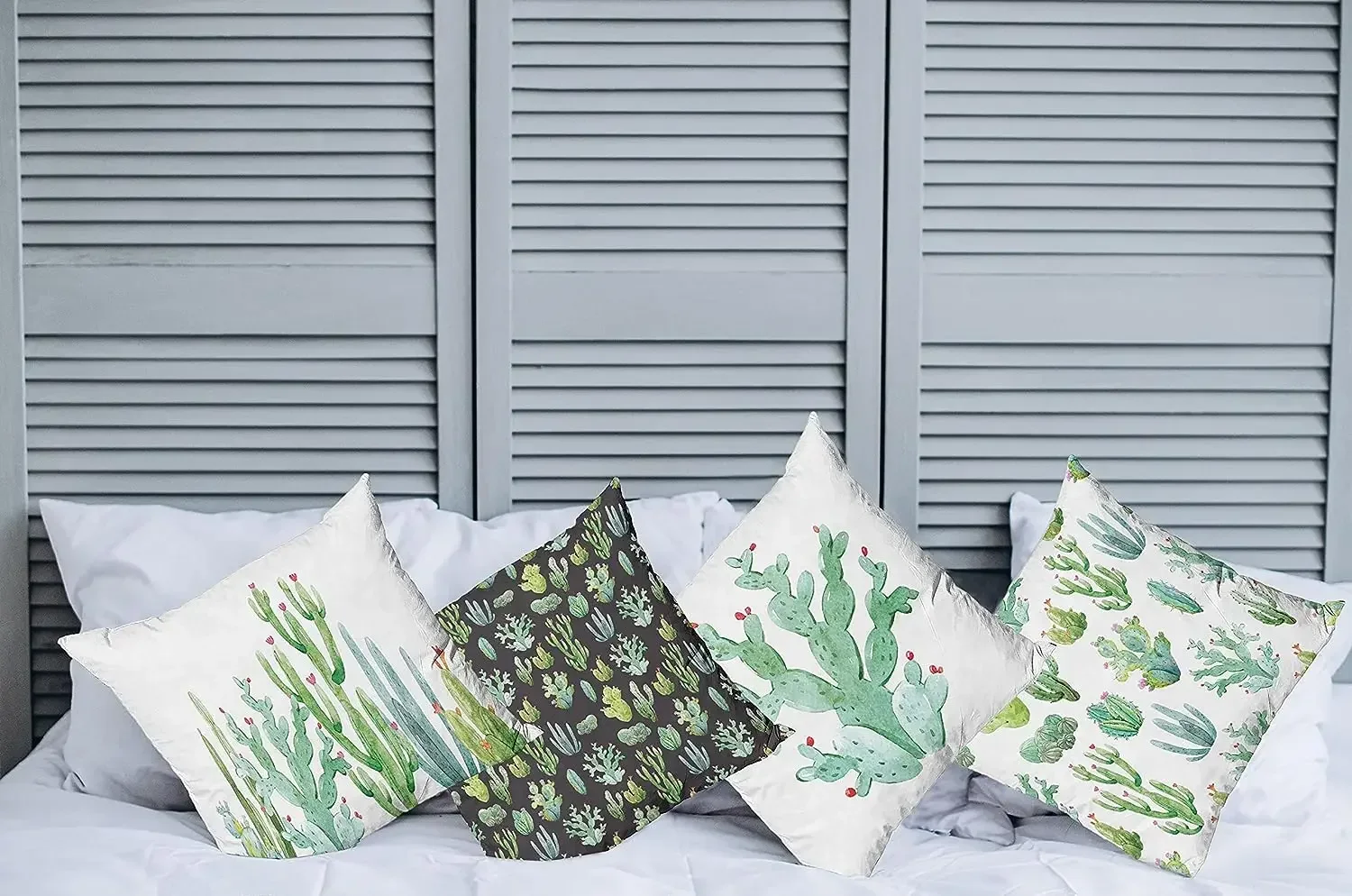 Modern Plant Pattern Cactus Digital Printing Cushion Cover Home Decor Throw Pillow Covers  pillowcase 50*50 decor