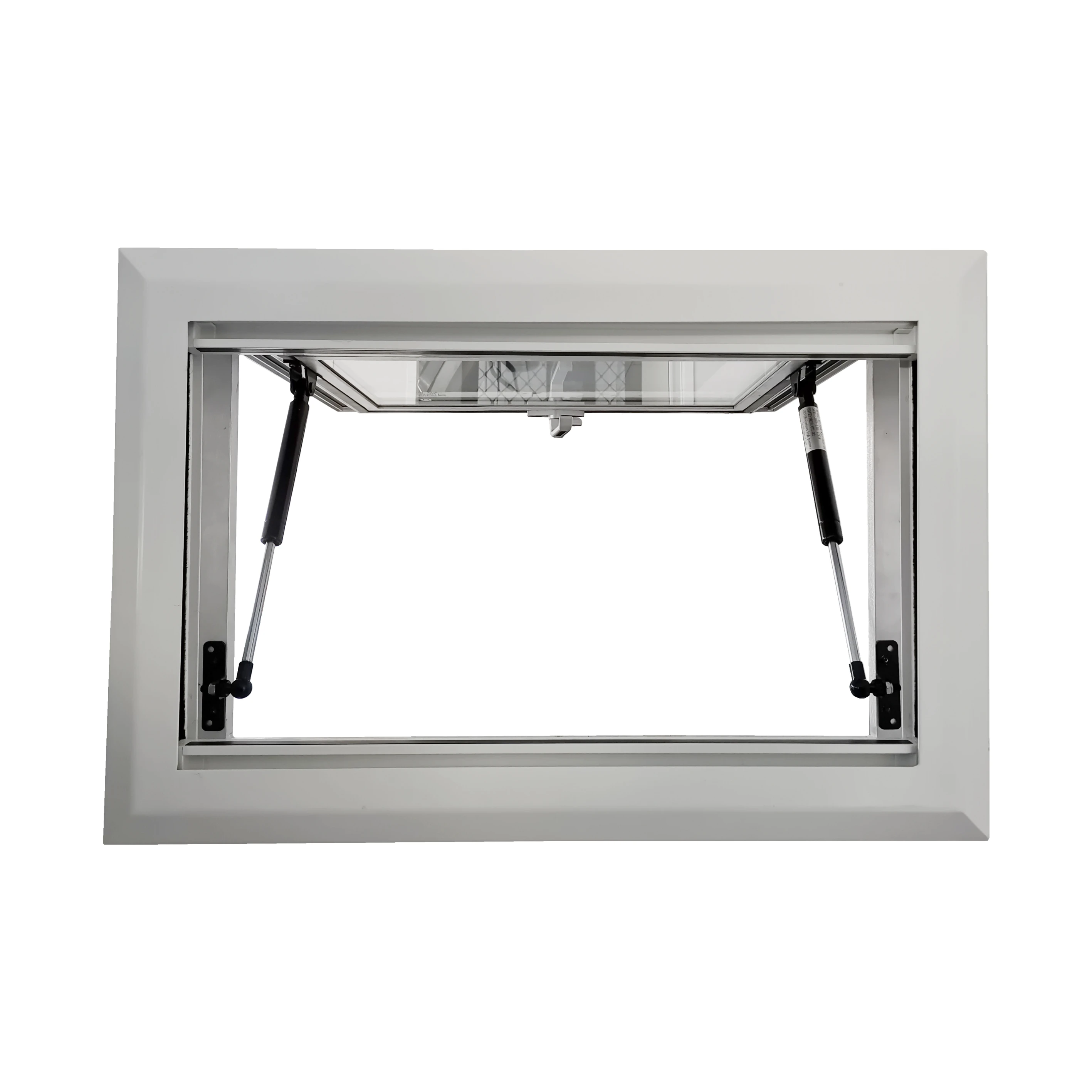 Push Out RV Window Double Layer Tempered Glass Aluminum Frame With Noise Reduction And Thermal Insulation For Camper Trailer view 4