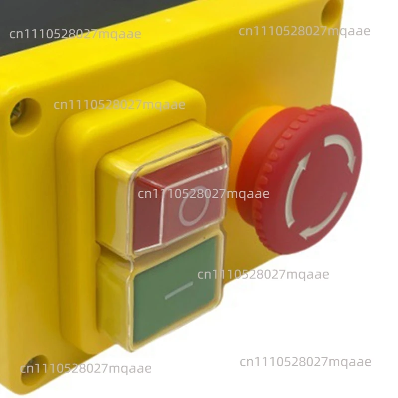 Hot KJD17D 250V 16A Electromagnetic Push Button Switch Emergency Stop Switches For Electric Tools & Machine Tool Equipment