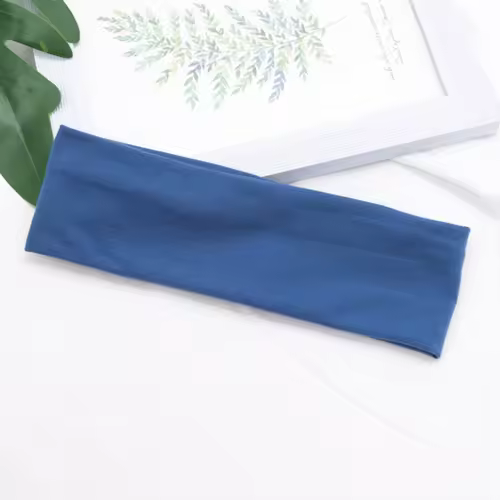 Elastic Cotton HairBand Fashion Headbands for Women Men Solid Running Fitness Yoga Hair Bands Stretch Makeup Hair Accessories - Image 14