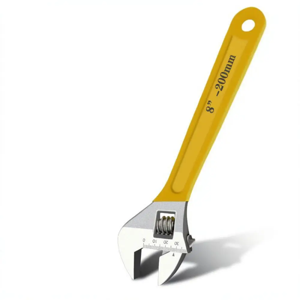 Universal Adjustable Wrench High Carbon Steel Spanner Hand Tool For Daily Home Repair Plumbing Maintenance Hardware