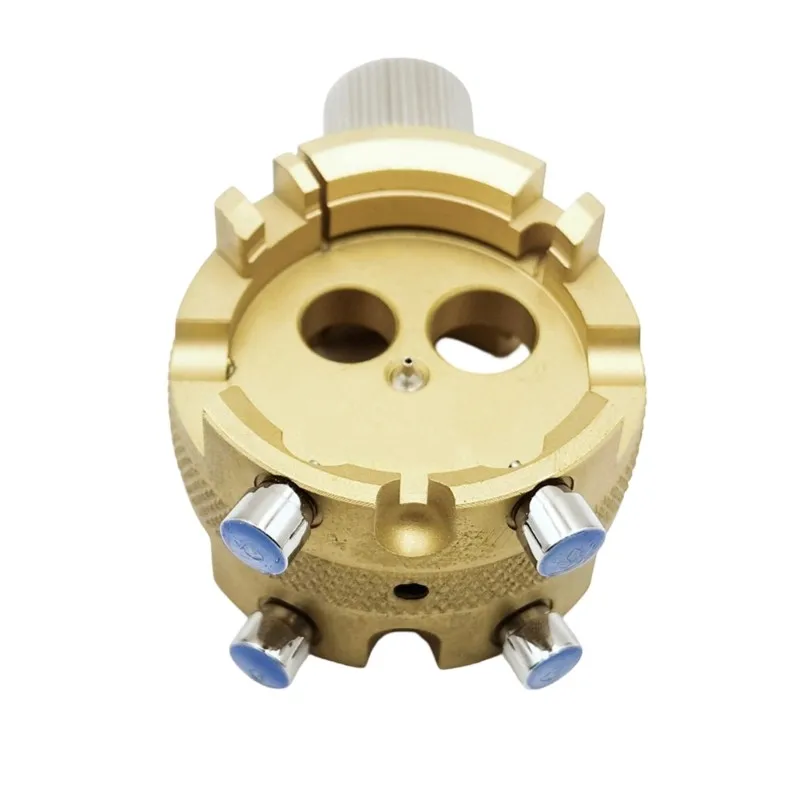 A95D-Rolex 4130 Movement Holder Tool For Watch Repair Alloy Steel Gold