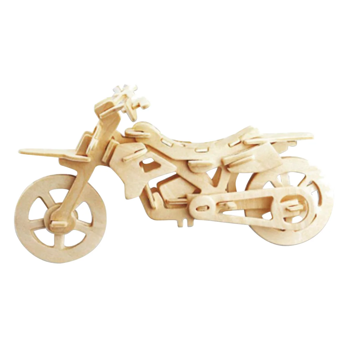 3D-Geländewagen-Puzzles, Holz-DIY-Puzzle für alle Altersgruppen, lebensechtes Aussehen, glatte, robuste Zapfenstruktur, dekorativ