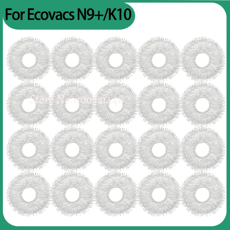 Akcesoria Mop do Ecovacs Deebot N9 + N9 odkurzacz Robot Mop parowy z mikrofibry maszyna do mycia wymiana części zamiennych