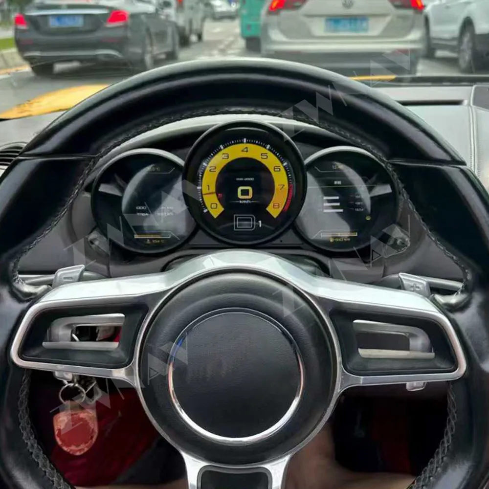Upgrade Dashboard For Porsche Cayman 2005-2012 LCD instrument cluster Virtual Driving Speedometer Cockpit Virtual Instrument