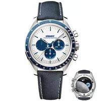 Quartz Watch for Men 6 Pin Work Stainless Steel Luxury High Quality Watch Luminous Chronograph Men's Relogio Masculino Top Brand