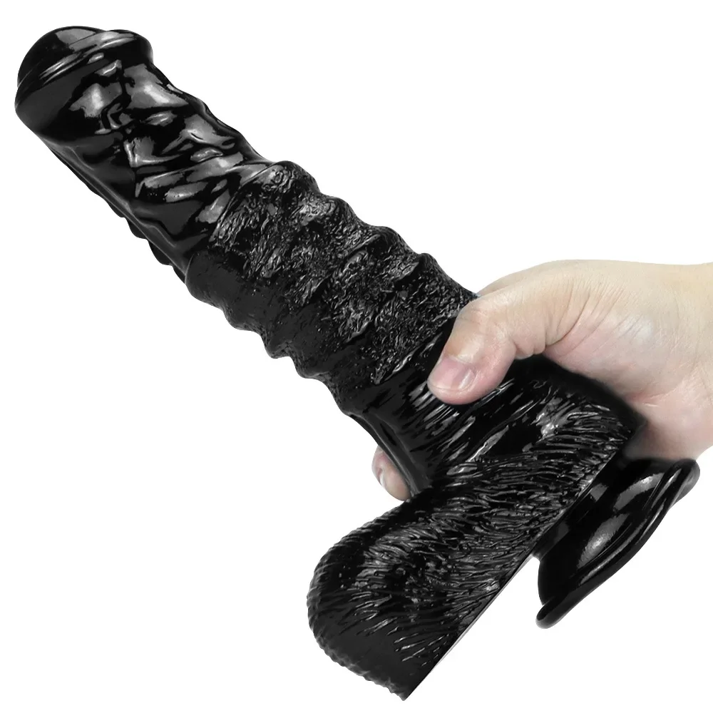 25cm Monster Horse Dildo Female Sex Tool Long Thick Anal Plug Expansion Penis For Women Men Masturbators Orgasm Adult Sex Toy