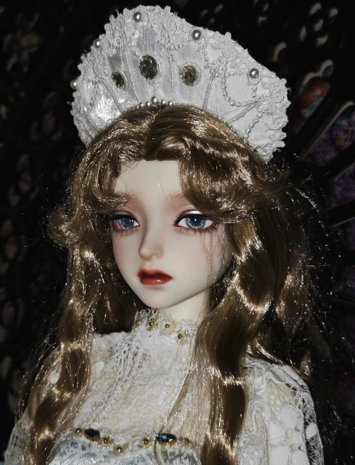 

Customized doll headdress 1/3 BJD european-style headpiece free shipping