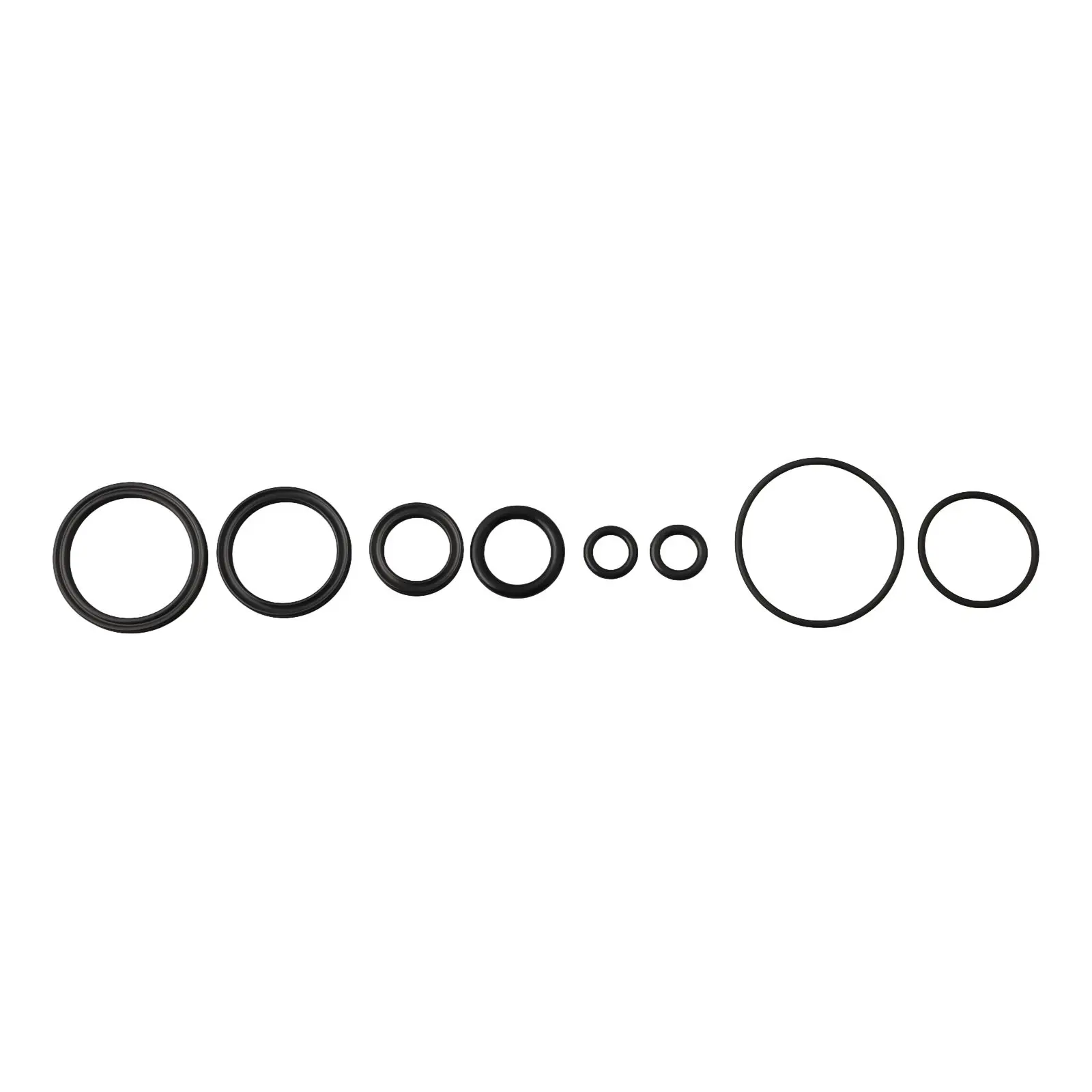 

8pcs Air Seal Kit For Fox Rear Shock Absorber O-Ring Rubber Black Gasket Set For Bicycle Mountain Bike MTB Cycling Parts