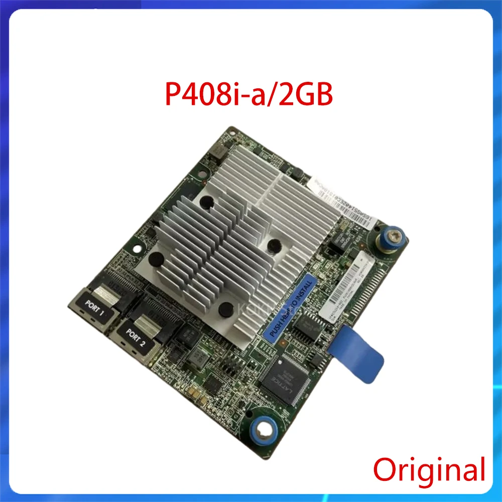 836260-001 Smart Array Card P408i-a/2GB Cache 12Gbps 2-Port Int SAS Controller Card RAID Gen10 804331-B21 P408I-A SR 804334-001