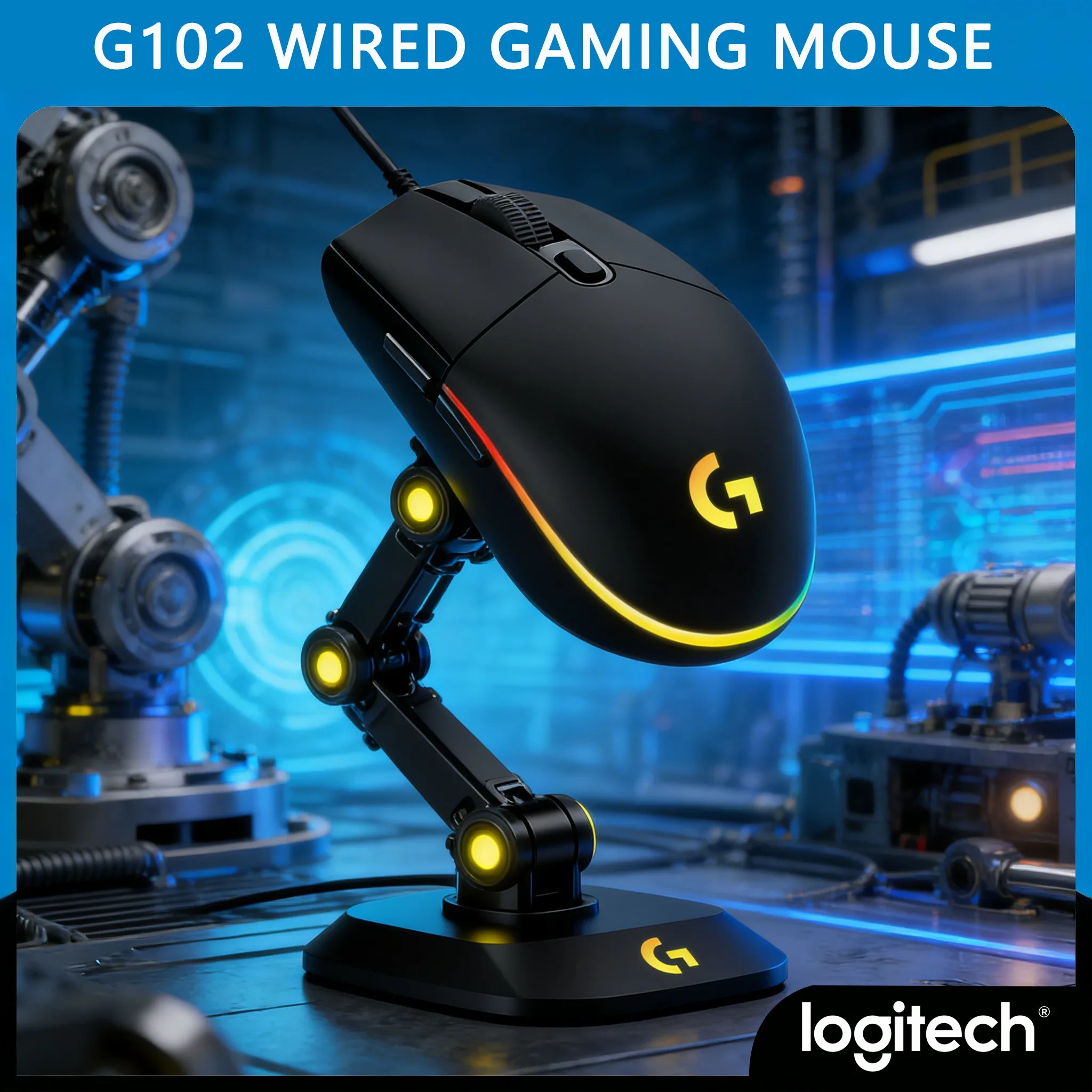 

Программируемые кнопки G102, встроенная память, высокоточный датчик