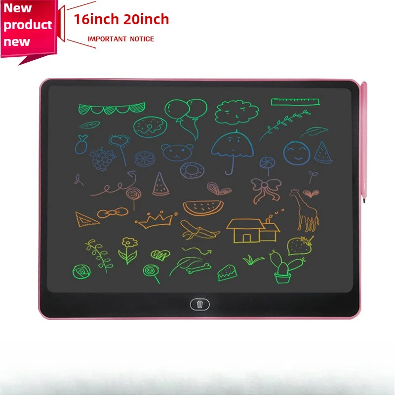 

13/16/20 inch LCD handwriting board,children's graffiti board,drawing board, business blackboard, large screen LCD writing board