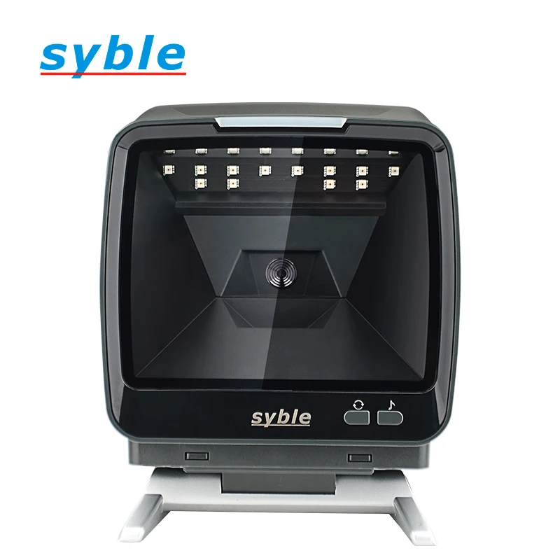 

Syble XB-8809H 2D High Speed Wired Desktop Barcode Scanner QR Code Scanner for Pos Systems Price Checker