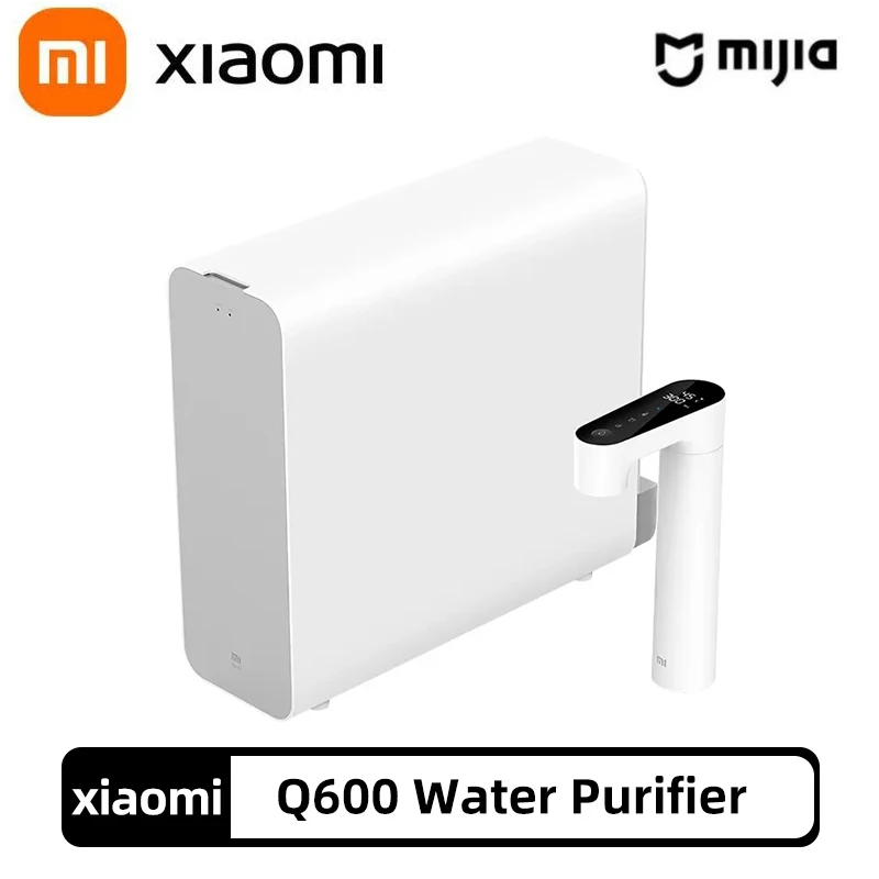 Xiaomi Instant Hot Water Purifier Q600 1S Quick Heat 1.58L/min effluent Touch Smart Display RO composite filter element for reve