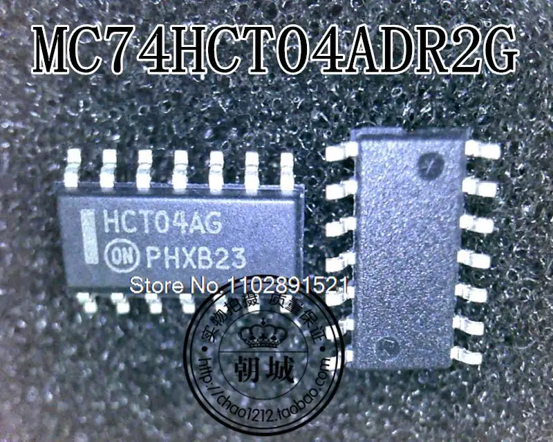 10PCS/LOT  MC74HCT04ADR2G HCT04AG SOP-14  1.