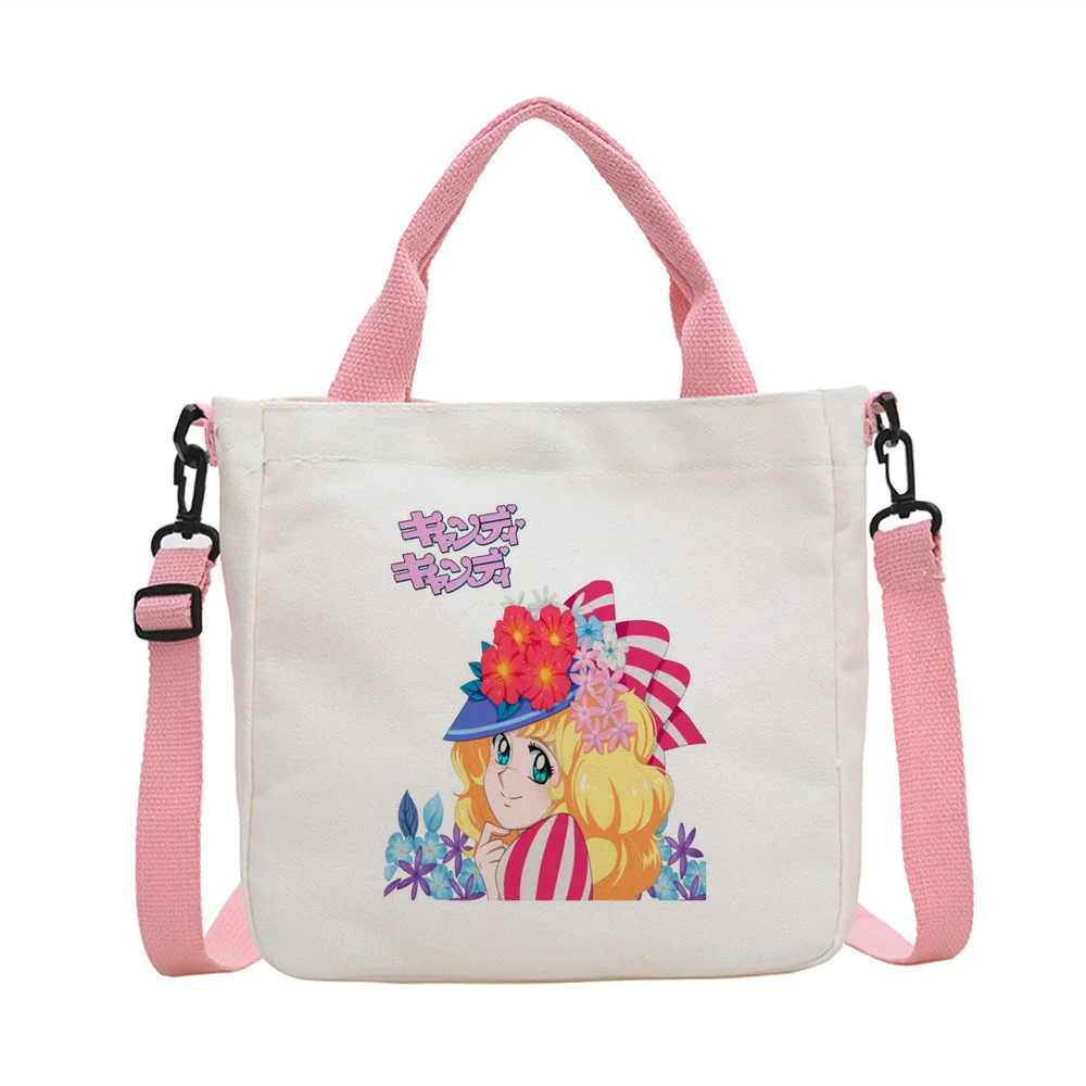 Candy Candy tote bag y2k shoulder  reusable shopper woman