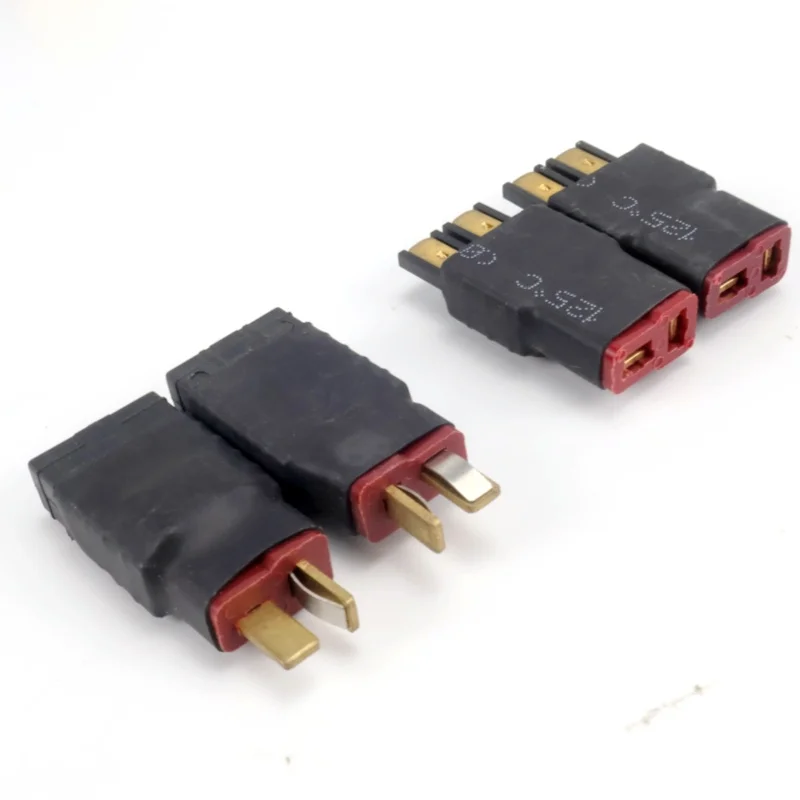 커넥터 RC 리포 배터리 어댑터 남성-여성 DIY 바나나 플러그 DIY 제어 프로젝트용 2쌍/4개 TRX to T